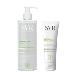 Pack Piel Mixta SVR — Sébiclear Agua Micelar + Sébiclear Hydra