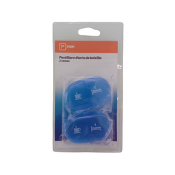 Pastillero Prim Diario de Bolsillo 2 Tomas Pack 2 | Organiza tus tomas