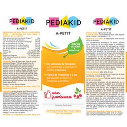 Pediakid Fana 125ml – Xarop natural per Estimular l'Apetit Infantil