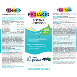 Pediakid Sistema Nerviós 125ml – per a nens Nerviosos i Inquiets
