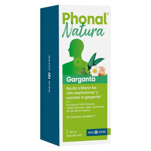 Phonal Natura Garganta Solución Oral 120ml