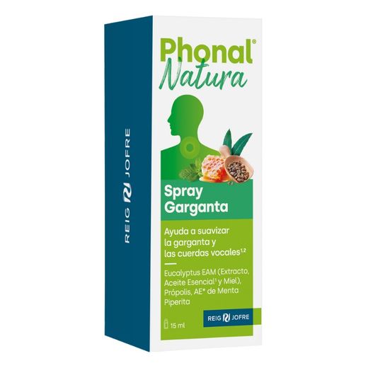Phonal Natura Spray Garganta Alivio para la Irritación — FARMAPROXI