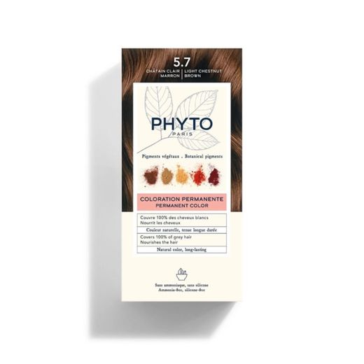 Phyto Hair Color 5.7 Castaño Claro Marron