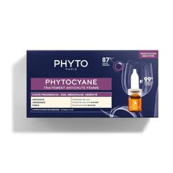 Phytocyane Tratamiento Anticaída Mujer 12 Ampollas