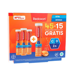 Redoxon Extra Defensas Oferta 45 +15 gratis