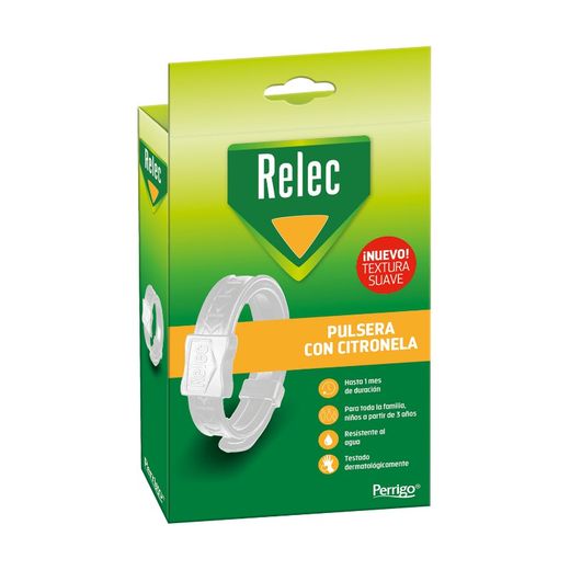 Relec Polsera amb Citronel·la Blanca 1u