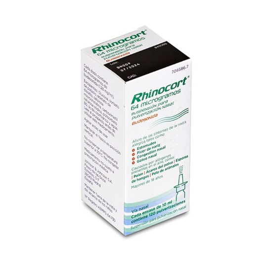 Rhinocort 64 Mcg pulsacion Nebulizador Nasal 120 Dosis