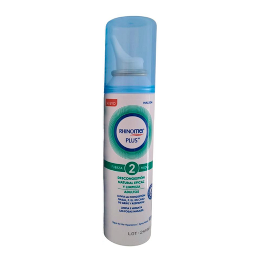 Rhinomer Plus 2 Força Mitja 125 ml – Spray Nasal 100% Aigua de Mar