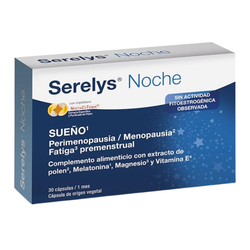 Serelys Noche 30 cápsulas – Alivio Natural para el Insomnio en Menopausia