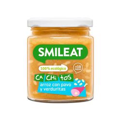 Smileat Cachitos Arroz con Pavo y Verduritas 230gr