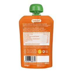 Smileat Pouch Pastanaga Pera i Plàtan 100gr