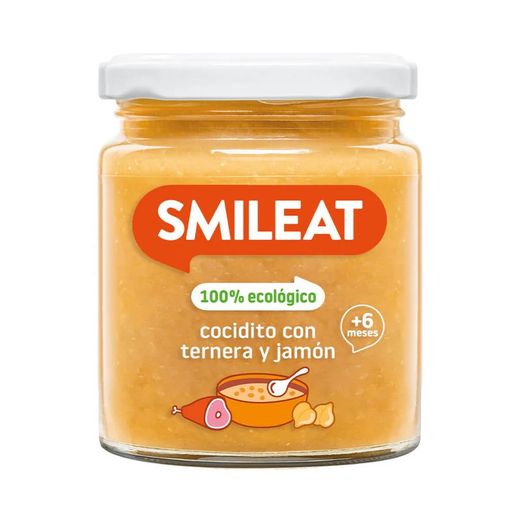 Smileat Tarrito de Cocidito con Ternera y Jamón 230gr