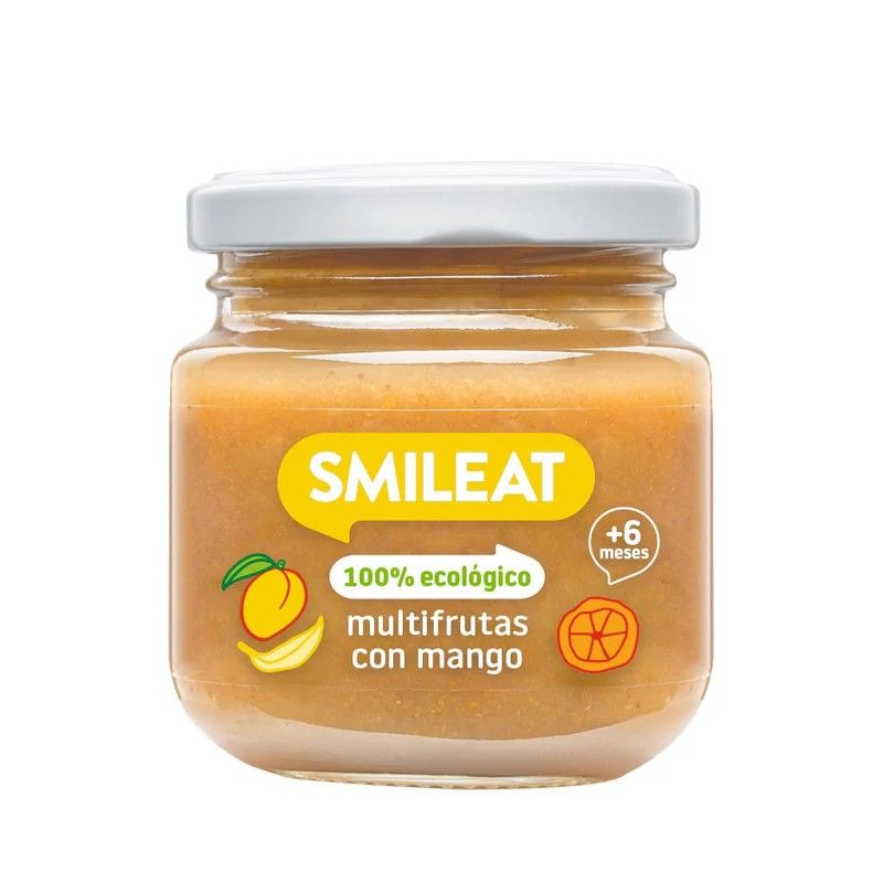 Smileat Tarrito de Multifrutas con Mango 130gr