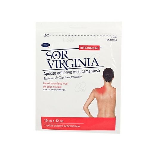 Sor Virginia Aposito Adhesivo Medicamentoso Rectangular 1 Aposito