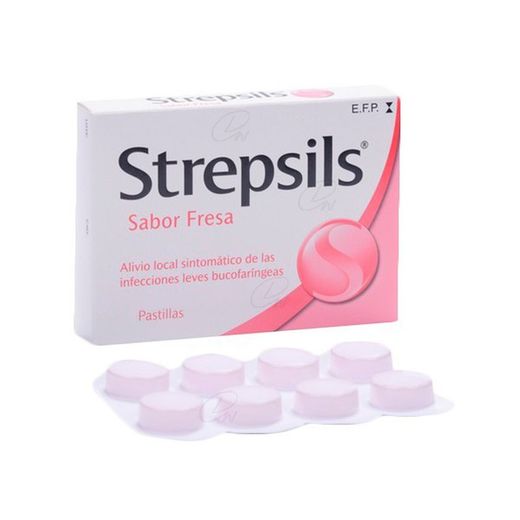 Strepsils Pastillas Para Chupar Sabor Fresa 24 Pastillas