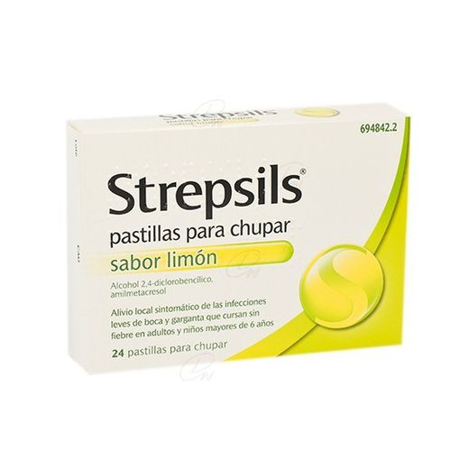 Strepsils Pastillas Para Chupar Sabor Limon 24 Pastillas