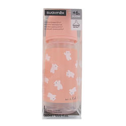 Suavinex Biberon Prints Tetina Fisiologica Sx Pro Flujo Denso 360ml