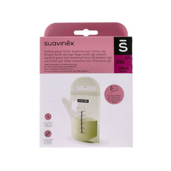 Suavinex Bolsas para Almacenar Leche Materna 25 uds – Preesterilizadas