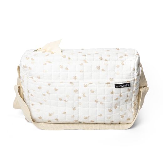 Suavinex Bolso Cosmética Bebé Beige Birdies