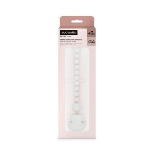 Suavinex Broche Pinza Bolitas Silicona 0m+