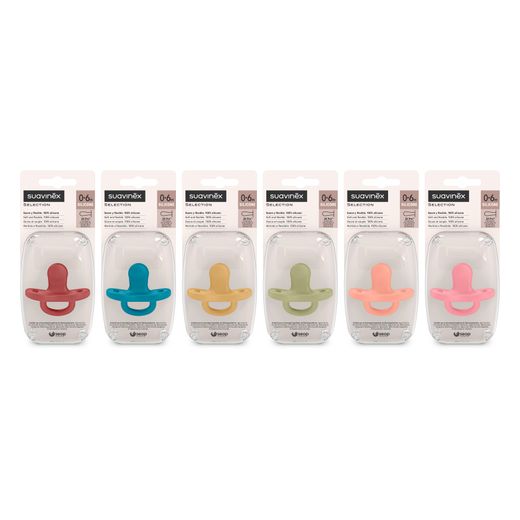 Suavinex Chupete Smoothie Fisiológico 0-6m Colour Essence Intense 1u