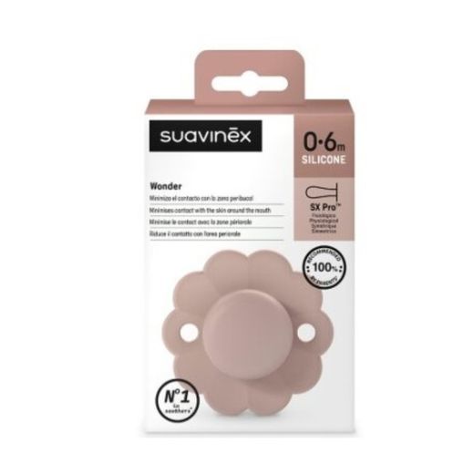 Suavinex Chupete Wonder SX PRO Silicona 0m-6m 1u