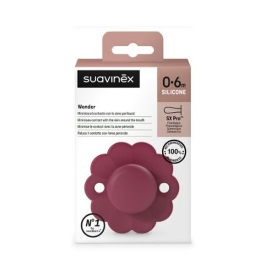Suavinex Chupete Wonder SX PRO Silicona 0m-6m 1u