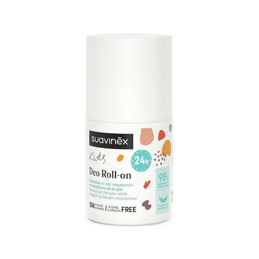 Suavinex Desodorante Kids Roll‑On 50 ml – Protección suave para piel infantil