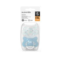 Suavinex Chupete Latex Tetina Anatomica Fusion 4-18m 2unid.