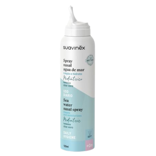Suavinex Spray Nasal Agua de Mar 120 ml para Bebés +0m