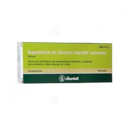 Supositoris De Glicerina Vilardell Lactants 6 Supositoris