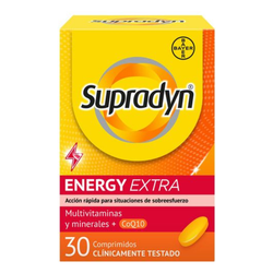 Supradyn Energy Extra 30 Comprimidos – Energía y reducción de fatiga