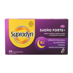 Supradyn Sueño Forte+ 60 comprimidos – Sueño Reparador con Melatonina