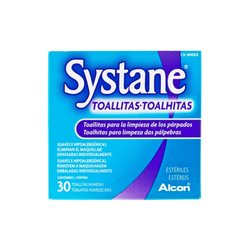 Systane Tovalloletes 30 uts – Higiene palpebral estèril per a ulls sensibles