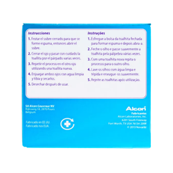 Systane Tovalloletes 30 uts – Higiene palpebral estèril per a ulls sensibles