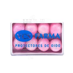 Tapones Oidos Cera 8 U