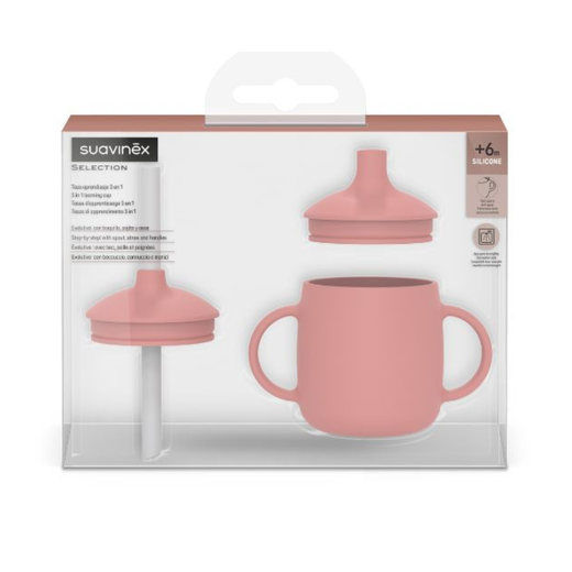 Taza Aprendizaje Silicona 3 en 1 Colour Essence