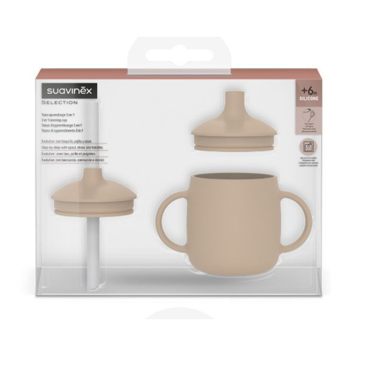 Taza Aprendizaje Silicona 3 en 1 Colour Essence