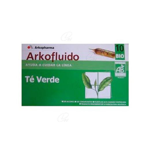 Te Verde Arkofluido Ampollas 10 Viales