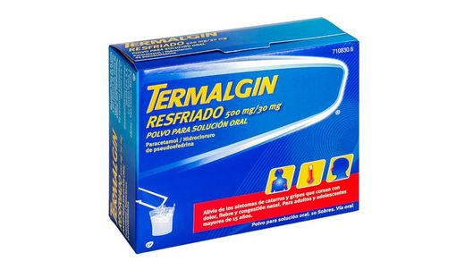 Termalgin Resfriado 10 Sobres Polvo Solucion Oral