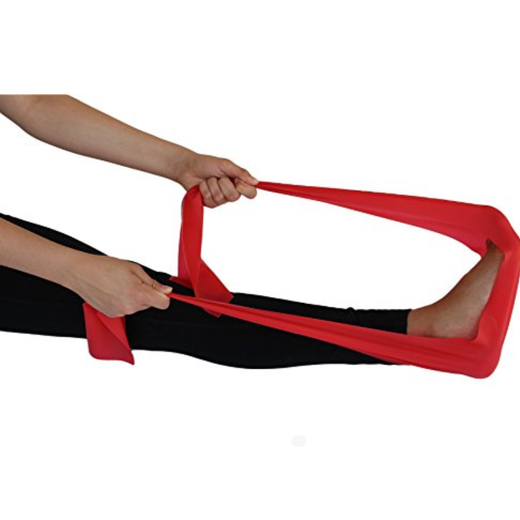 TheraBand Banda d'Exercici Vermella – Resistència Mitjana 2,5 m