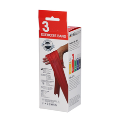 TheraBand Banda d'Exercici Vermella – Resistència Mitjana 2,5 m