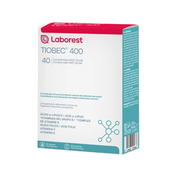 Tiobec 400 40 comprimits – Àcid alfa lipoic 400 mg per a energia cel·lular