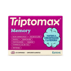 Triptomax Memory 30 Comprimidos | Memoria y Concentración