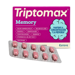 Triptomax Memory 30 Comprimidos | Memoria y Concentración