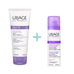 Uriage Gyn-8 Gel Calmant Higiene Intima 100ml + Uriage Gyn-Phy Bruma Netejadora 50ml