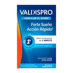 Valdispro Forte Sueño Acción Rápida 40uds – Conciliar el Sueño Rápidamente