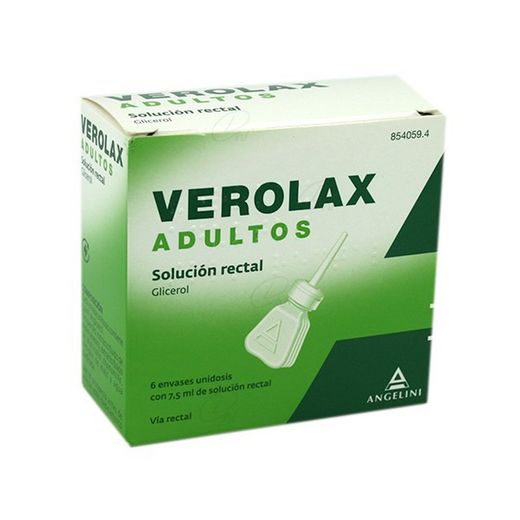 Verolax Adults Solució Rectal 6 Ènemes De 75 Ml