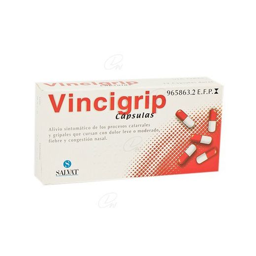 Vincigrip Capsulas Duras 12 Capsulas