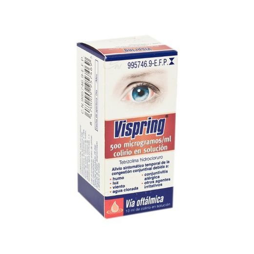 Vispring 500 Microgramosml Colirio En Solucion 1 Frasco De 10 Ml